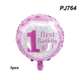 Baby Shower And 1st  Birthday Foil Balloons