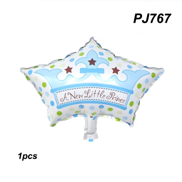 Baby Shower And 1st  Birthday Foil Balloons