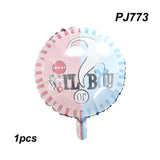 Baby Shower And 1st  Birthday Foil Balloons