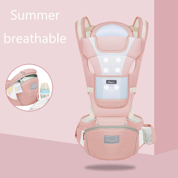 Ergonomic Baby Carrier With Hipseat Sling