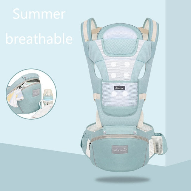 Ergonomic Baby Carrier With Hipseat Sling