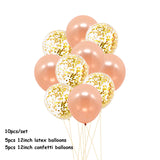 Confetti Balloons in Various Colours