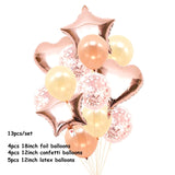 Confetti Balloons in Various Colours