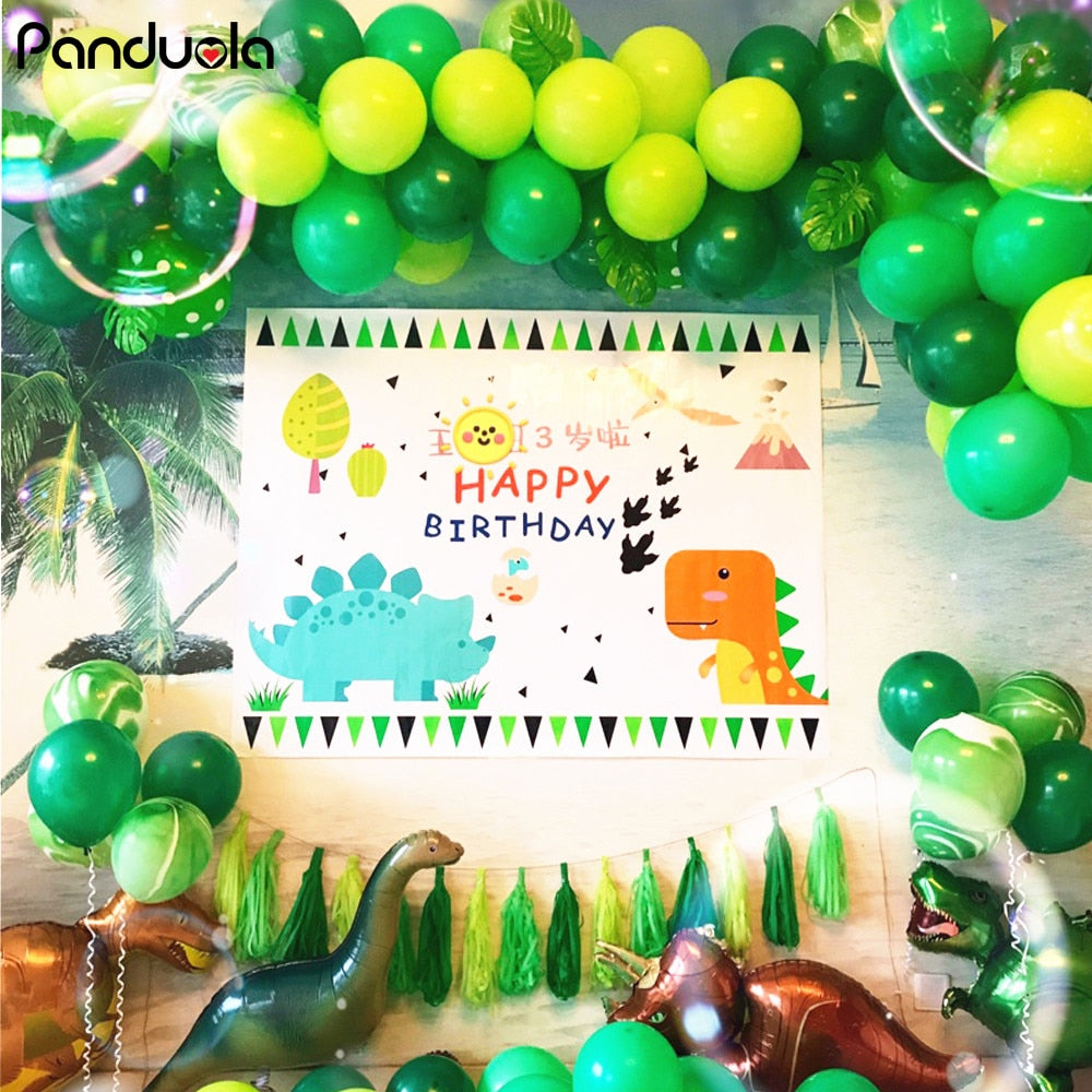 Giant Dinosaur Party Balloons and Jungle Theme Party Decorations