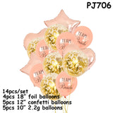 Confetti Balloons in Various Colours
