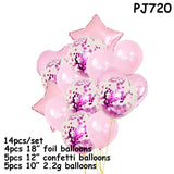 Confetti Balloons in Various Colours