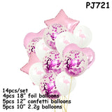 Confetti Balloons in Various Colours
